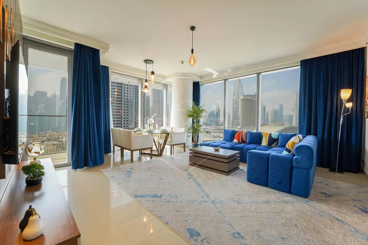 Apartment Keyhost - Spacious 2Br - Full Burj Khalifa View Downtown - K1570 Dubai